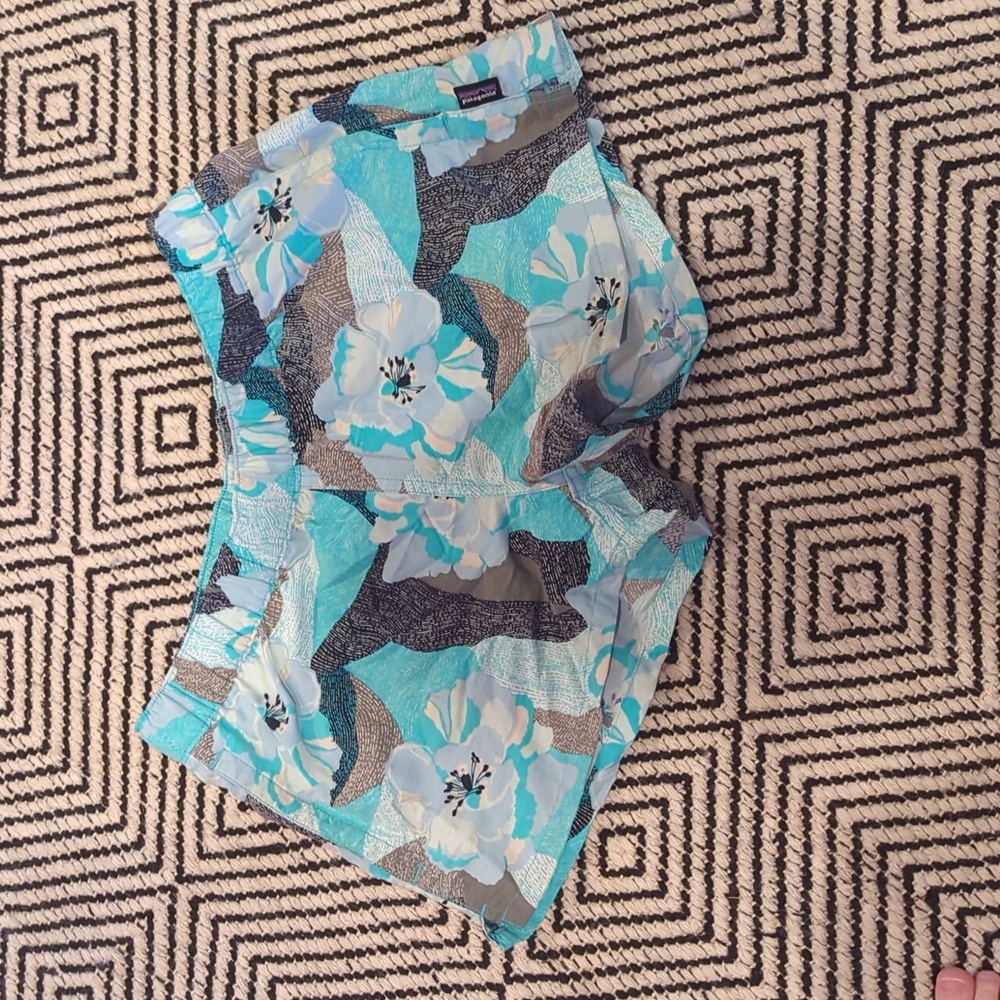Patagonia floral shorts